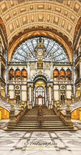 PN-0206749 Antwerp Central Station 35x70 cm 