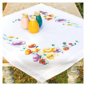 PN-0211016 Tablecloth kit Poppies 80x80 cm