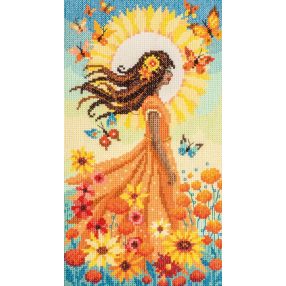 PN-0212151 Lány és nap 16x28 cm