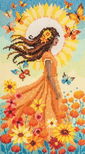 PN-0212151 Lány és nap 16x28 cm