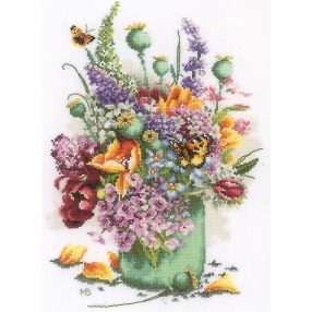 PN-0214127 Flower power bouquet 28x40 cm