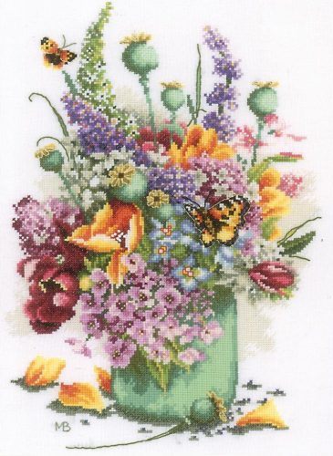 PN-0214127 Flower power bouquet 28x40 cm