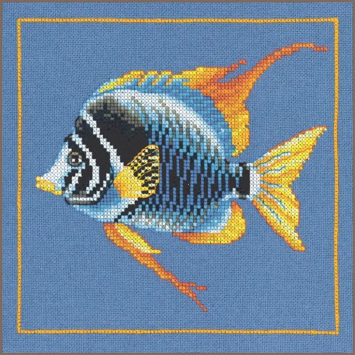 PN-0215375 Fire zebra fish 21x20 cm