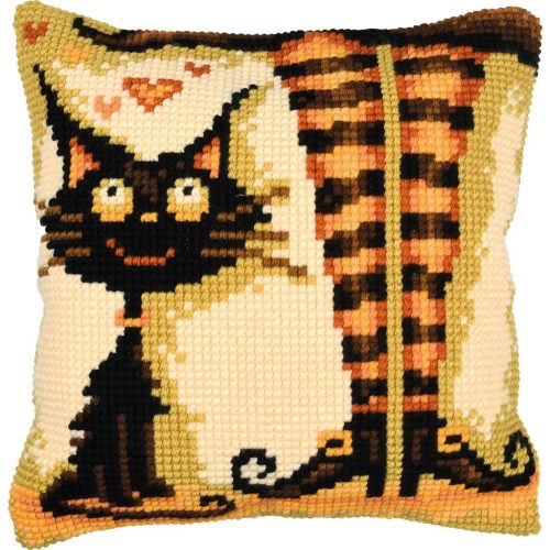 PN-0216228 Cat loves her witch 40x40 cm