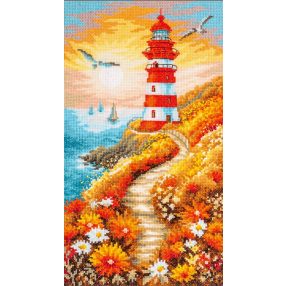 PN-0230712 The floral lighthousepath 20x36 cm