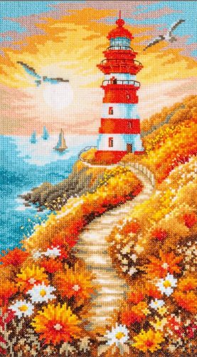 PN-0230712 The floral lighthousepath 20x36 cm