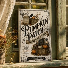 Pumpkin Patch General Store - vászonkép