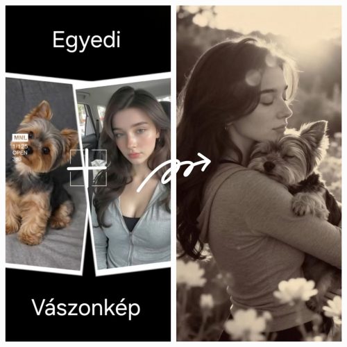 Régies hatású kép - egyedi vászonkép