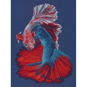 S1607 Betta fish 19x27 cm
