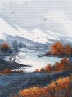 S1619 Mountains love silence 20x28 cm
