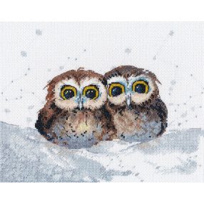 S1665 Owl's gatherings 22x17 cm