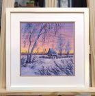 S1669 Winter evening 18x18 cm