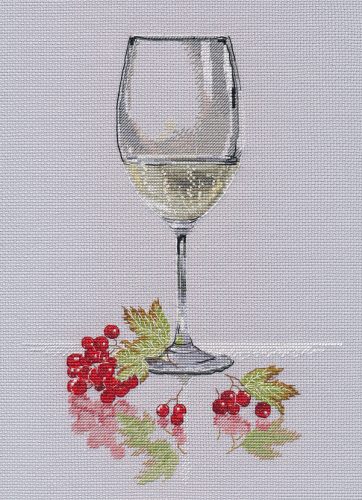 S1680 Egy pohár pezsgő 18×25 cm