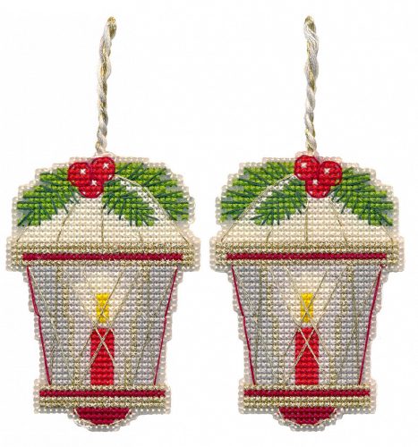 S1698 Christmas tree decoration. Flashlight 6,2×8,9 cm