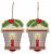 S1698 Christmas tree decoration. Flashlight 6,2×8,9 cm