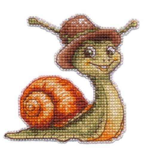S1709 Magnet. Snail 9,2×8,4 cm