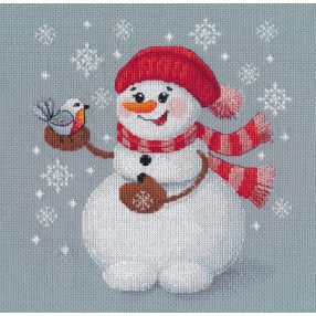 S1711 Snowman 16×18 cm