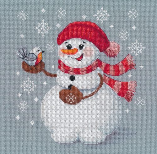 S1711 Snowman 16×18 cm