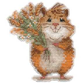 S1715 Magnet. Hamster 8×9,3 cm