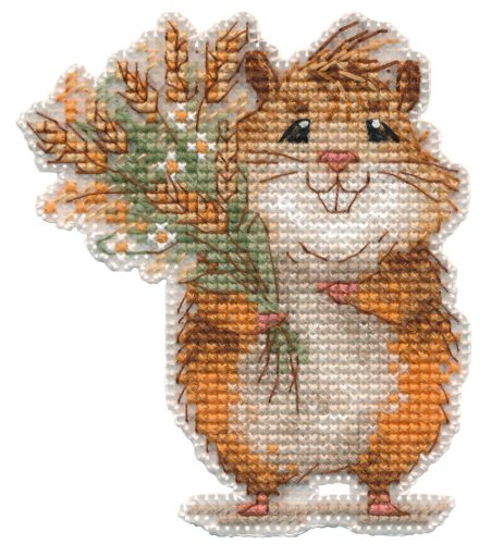 S1715 Magnet. Hamster 8×9,3 cm