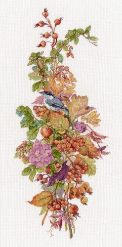 S1720 Őszi bogyók - Olga Ionaitis 19×44 cm