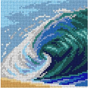 3535 A hullám 15x15 cm