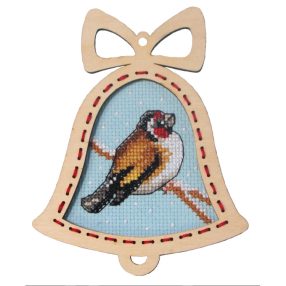 SA6648 Bell - Goldfinch 14x11 cm