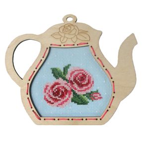 SA6651 Teapot - Roses 14x17 cm