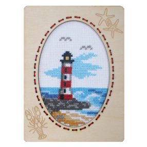 SA6654 Lighthouse 10,6x14,4 cm