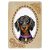 SA6666 Dachshund 10,6x14,4 cm