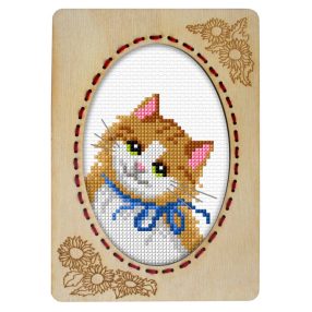 SA6671 Ginger cat 10,6x14,4 cm