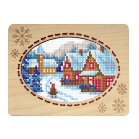 SA6679 Winter Landscape 10,6x14,4 cm