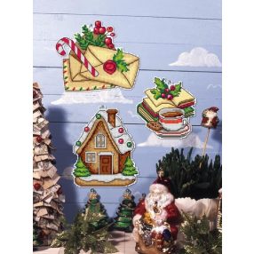 SA8706 set of 3 Christmas time