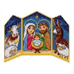 SA8710 Nativity 7x16,11x16, 7x16 cm