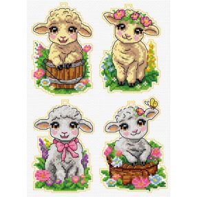 SA8722 Bárányok 8x12 cm/db