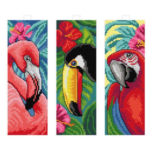 SA8724 Exotic Birds 6,5x19 cm