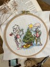 SANB-27 Grandma and New Year 13,5х13,5 cm