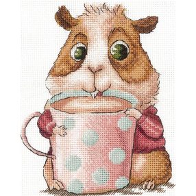 SANK-66 Coffee Lovers. Guinea Pig 13,5x20,5 cm