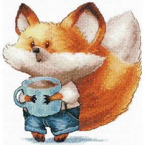 SANK-67 Coffee Lovers. Fox 13,5x14 cm