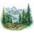 SANN-38 Alone with nature 23х19 cm