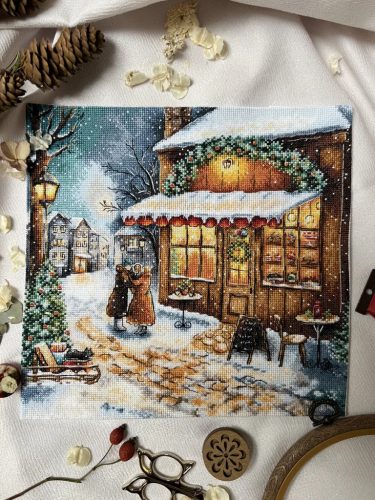 SANO-35 Ünnepi várakozás 25,5х25 cm