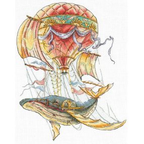 SANP-68 Whale flight 21,5x27 cm