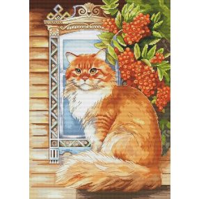 SANR-59 Ginger cat 26,5х37,5 cm