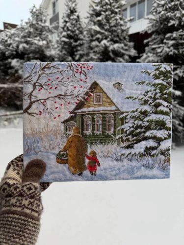 SANT-20 Csendes boldogság 28,5х24 cm