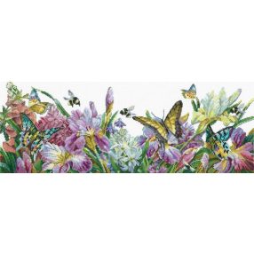 SANTS-11 Irises blooming 12x16,5 cm