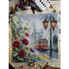 SANU-11 Reggeli villamos 24,5х27 cm