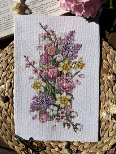 SANV-58 A virágok keringője 16х27,5 cm