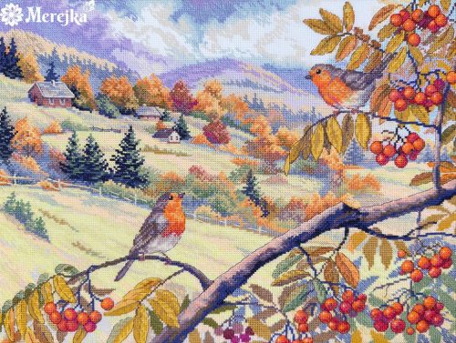 SK274 Hills Laced with Gold 31x40 cm