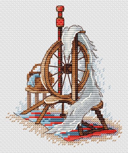 SM1240 Spinning wheel 13x11 cm