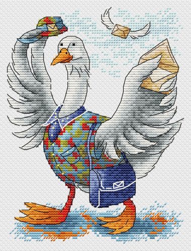 SM796 Good news 18x13 cm